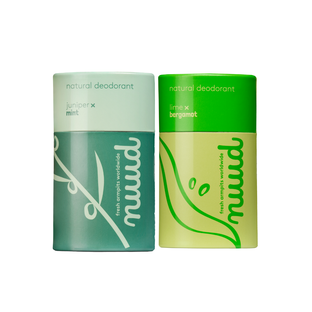 Juniper x Mint & Lime x Bergamot | nuud | fresh armpits worldwide