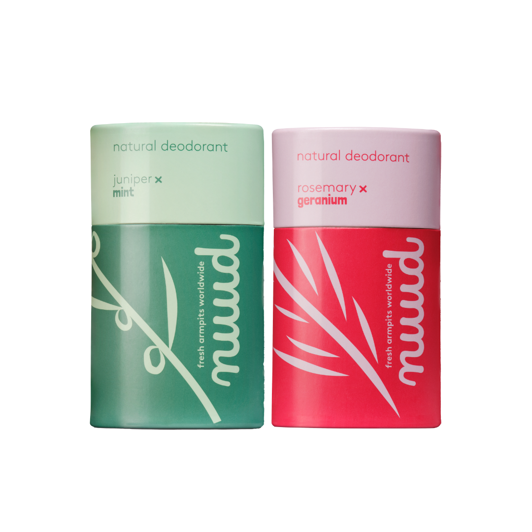 Rosemary x Geranium & Juniper x Mint | nuud | fresh armpits worldwide