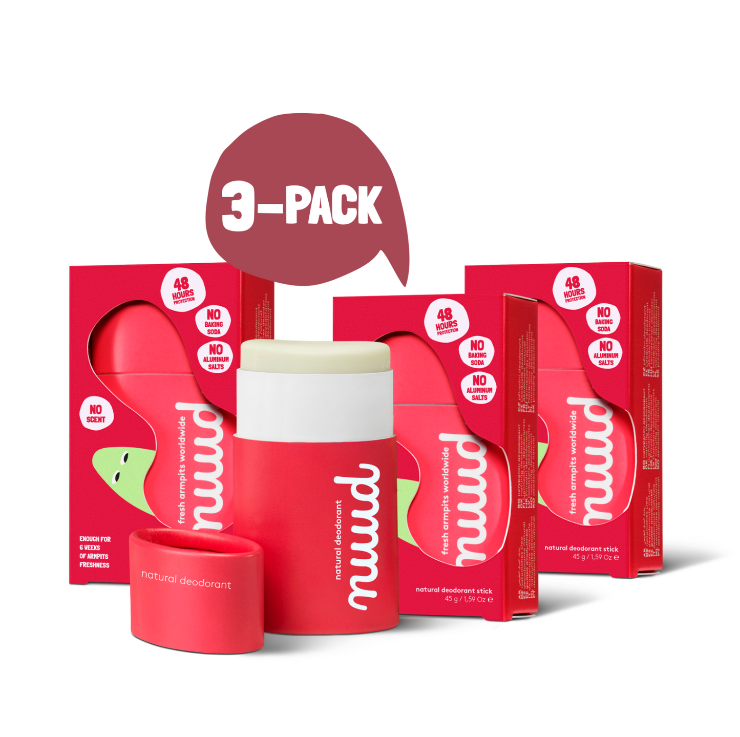 2 = 3 Sticks Pack